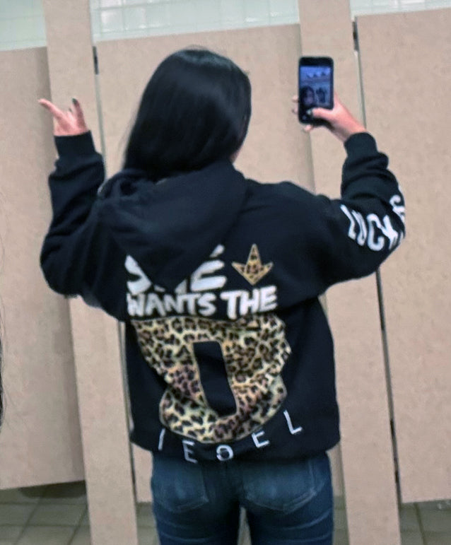 She Wants The Diesel Leopard Hoodie